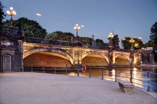 Lombardsbrücke in Hamburg